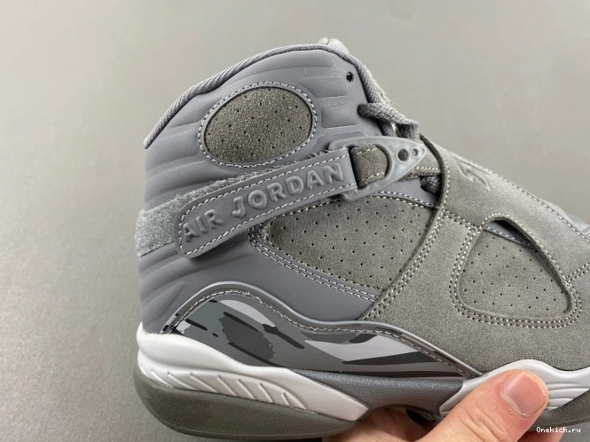 One Kick Retro 8 305381-014 Cool Jordan Grey 0808